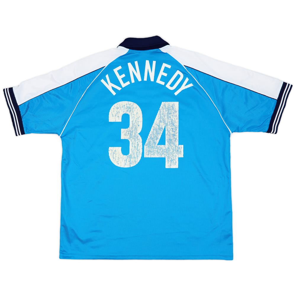 1999-01 Manchester City Home Shirt Kennedy #34 - 5/10 - (XL)