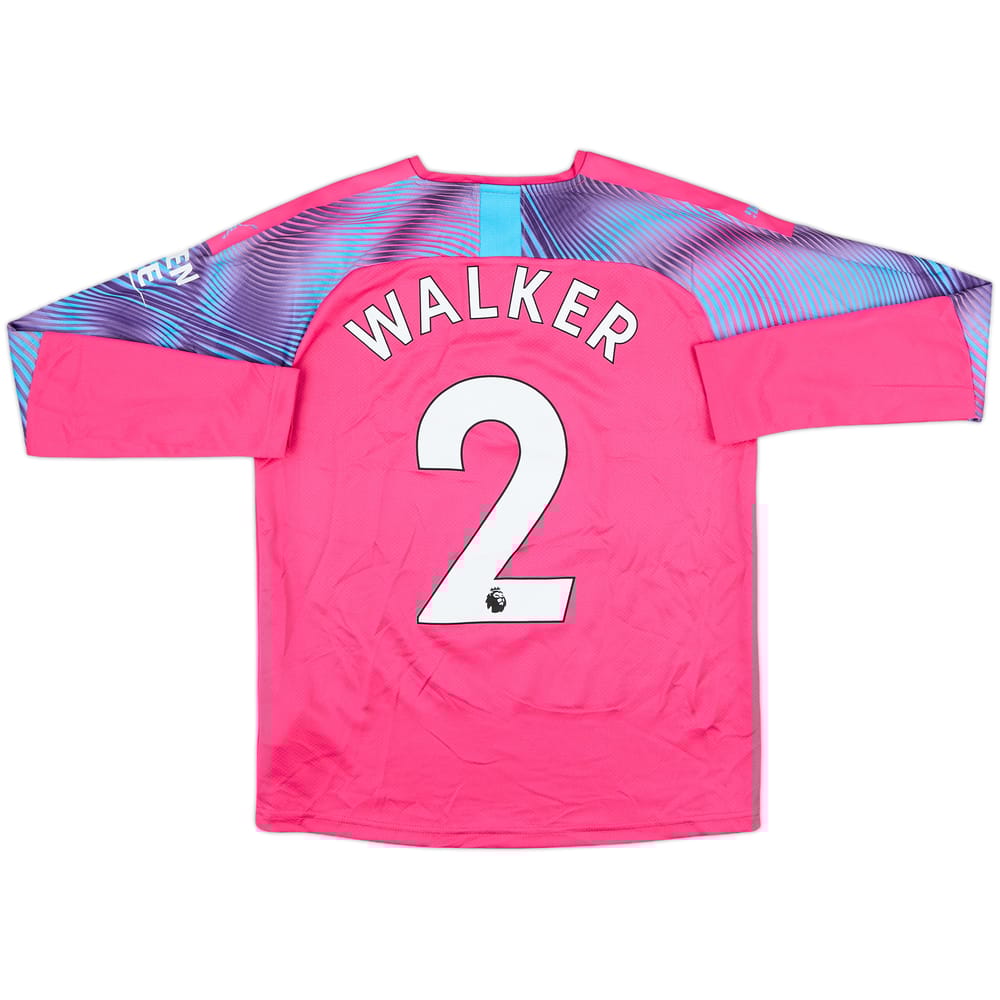 2019-20 Manchester City GK Shirt Walker #2 - 9/10 - (L.Boys)