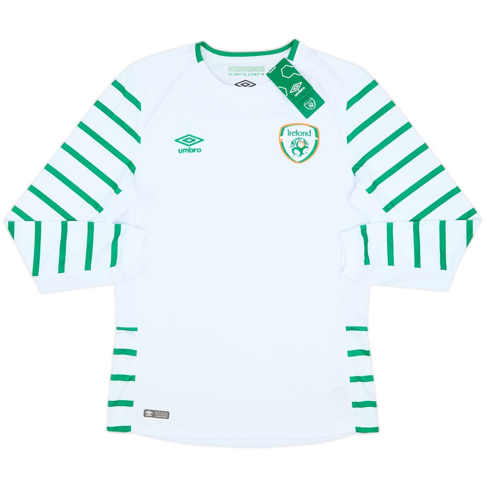 2016-17 Ireland Away L/S Shirt (M)