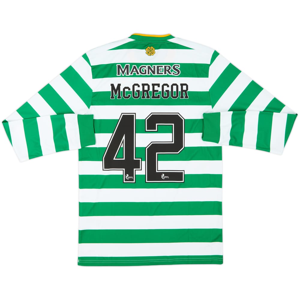 2020-21 Celtic Home L/S Shirt McGregor #41 (S)