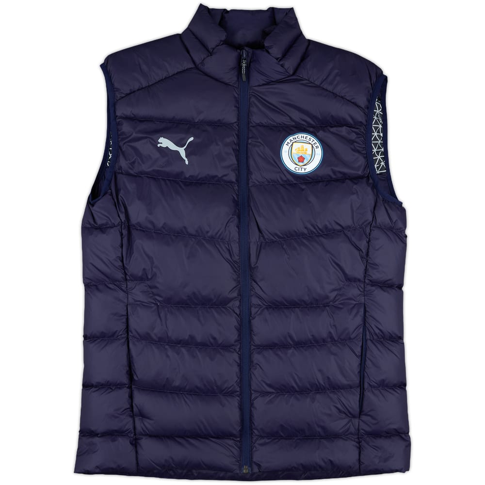 2021-22 Manchester City Puma Gilet - 8/10 - (M)