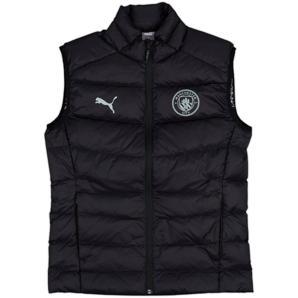 2021-22 Manchester City Puma Casuals Padded Gilet - 10/10 - (M)