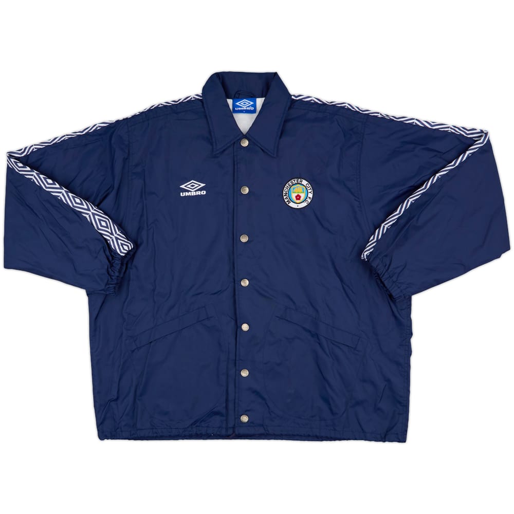1995-96 Manchester City Umbro Coach Jacket - 9/10 - (M)