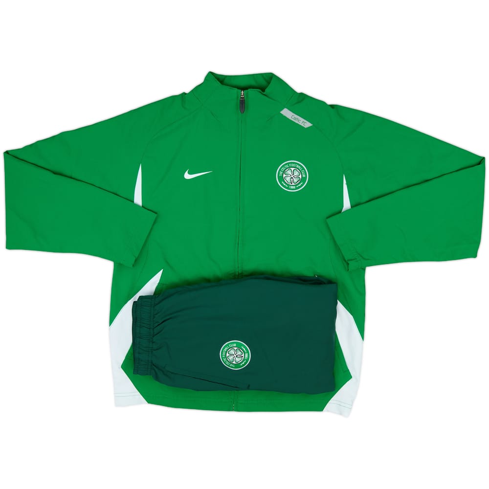 2007-08 Celtic Nike Tracksuit - 9/10 - (L.Boys)