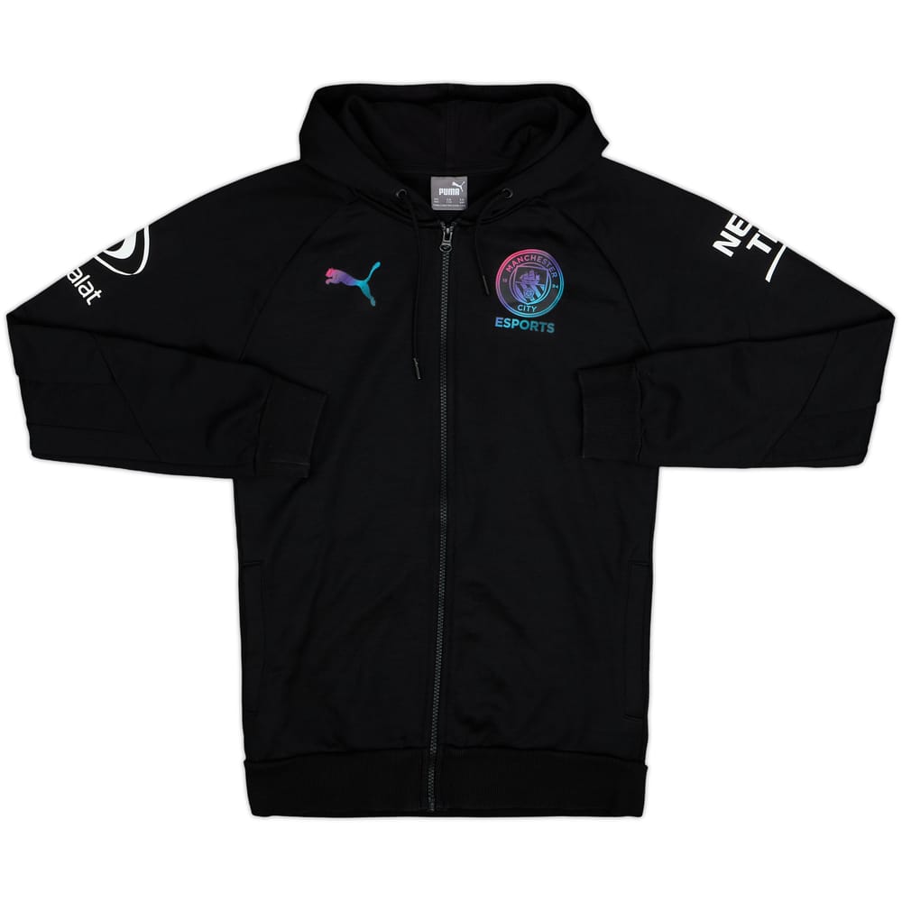 2021-22 Manchester City Esports Puma Hooded Track Jacket - 8/10 - (XXS)