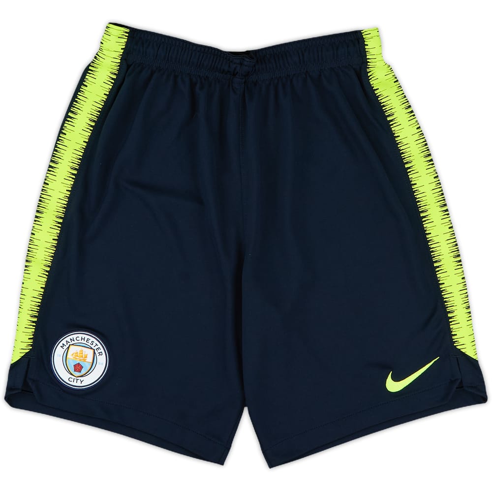 2018-19 Manchester City Nike Training Shorts - 9/10 - (L.Boys)