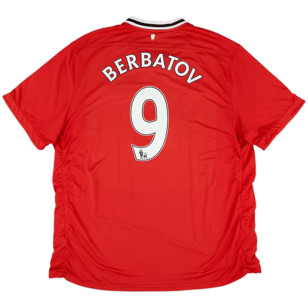 2011-12 Manchester United Home Shirt Berbatov #9 - 7/10 - (3XL)
