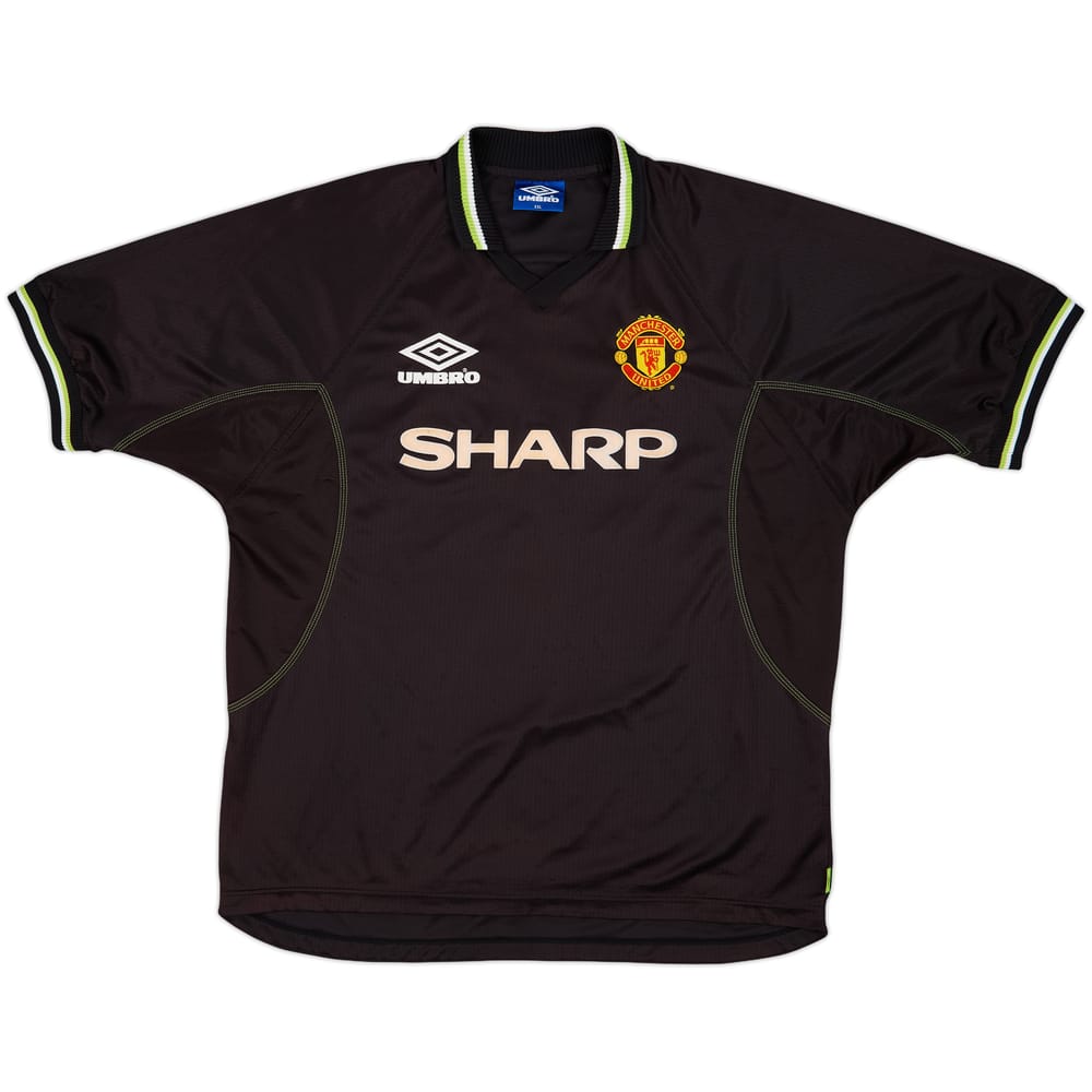 1998-99 Manchester United Third Shirt #7 - 6/10 - (XXL)