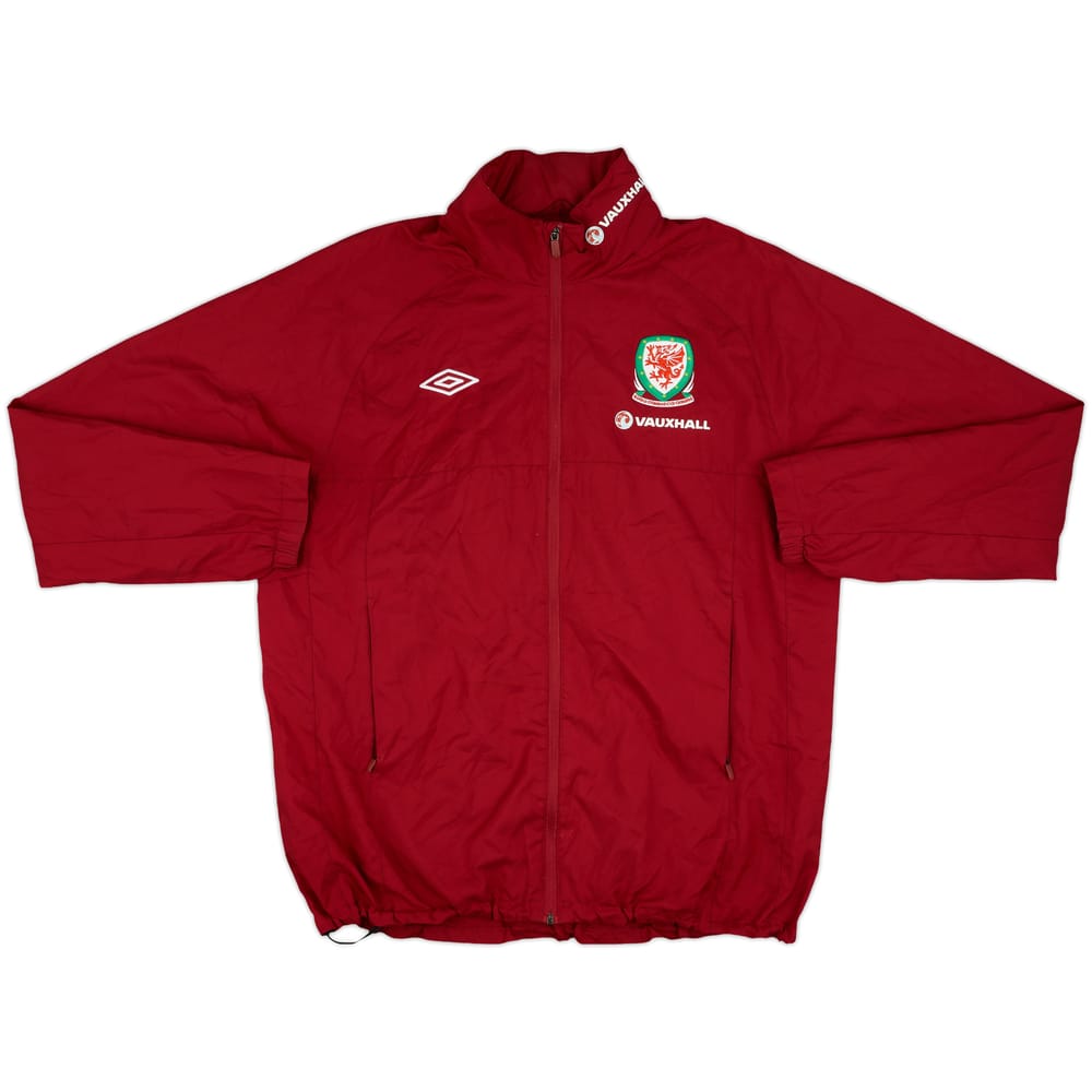 2012-13 Wales Umbro Hooded Rain Jacket - 9/10 - (XL)