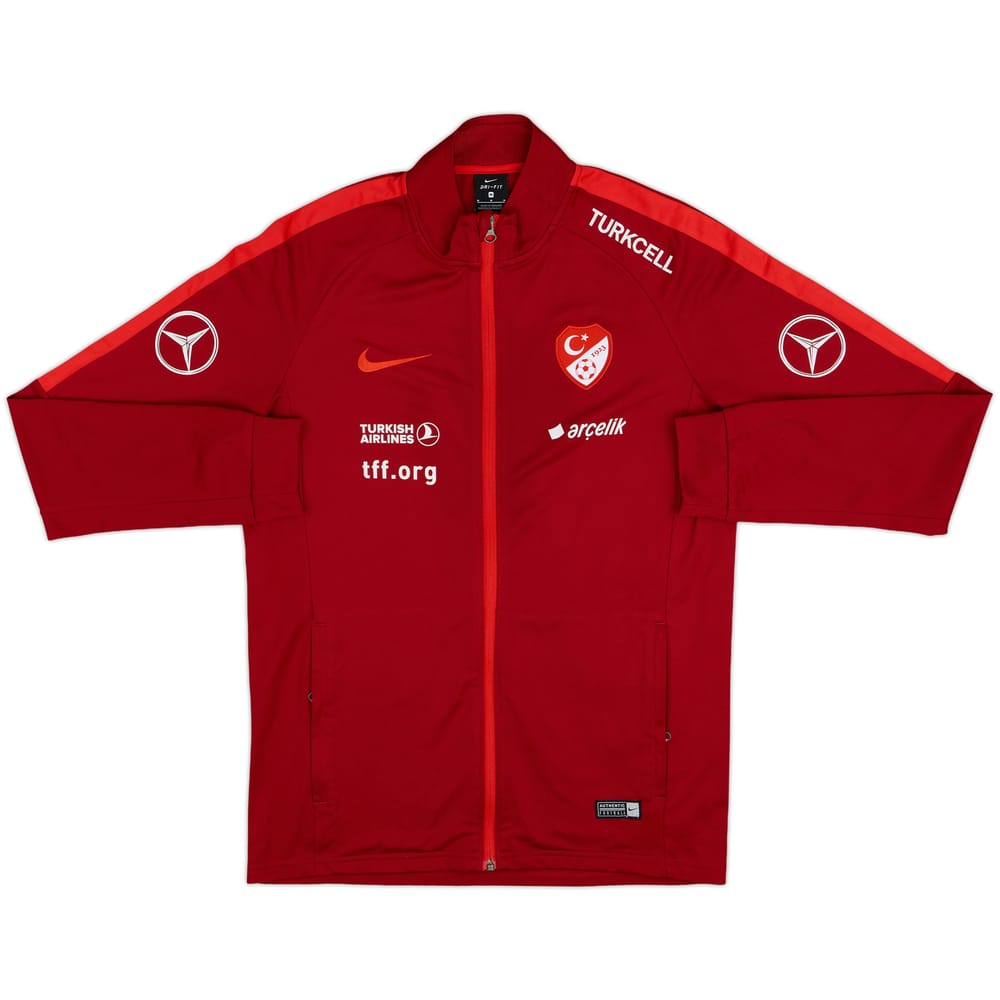 2018-19 Turkey Player Issue Nike Track Jacket - 7/10 - (M)
