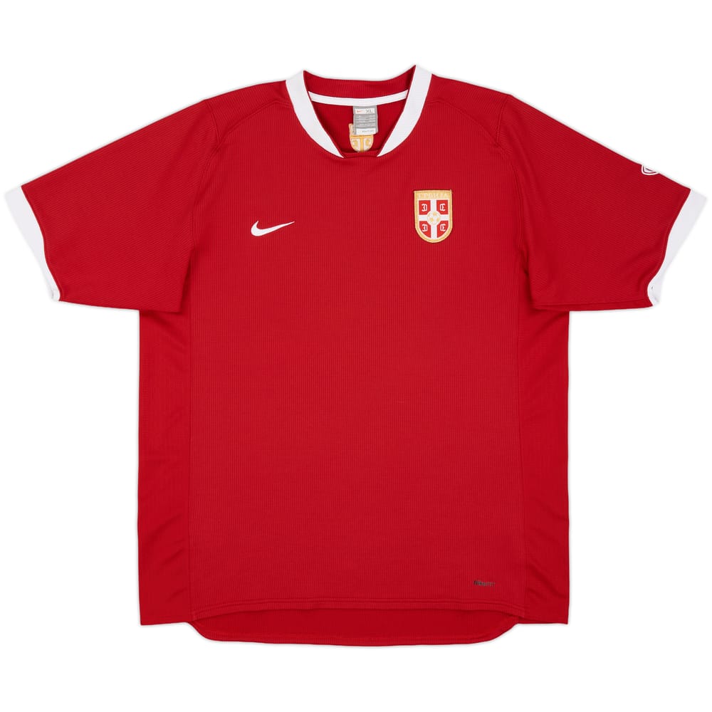 2007-08 Serbia Home Shirt - 8/10 - (XL)