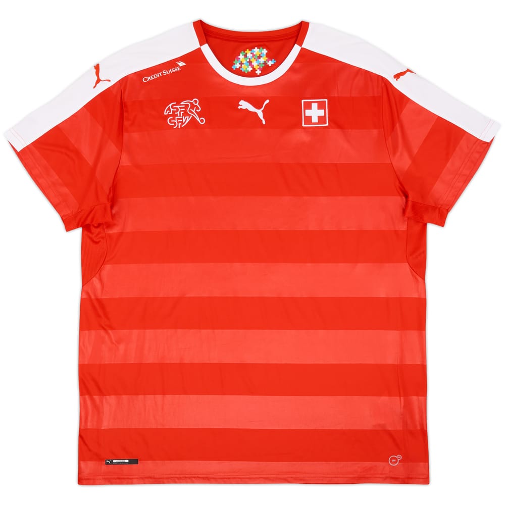 2016-17 Switzerland Home Shirt - 9/10 - (XXL)