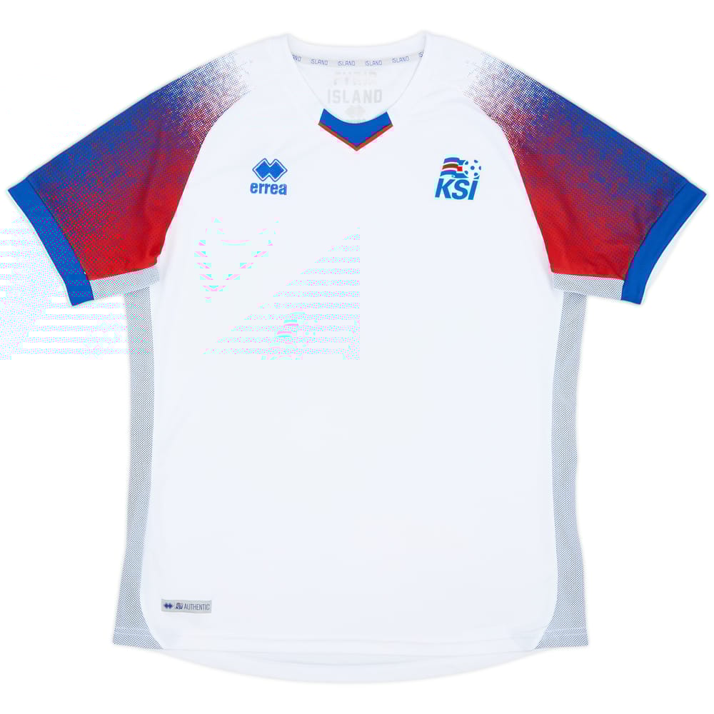2018-19 Iceland Away Shirt - 8/10 - (XL)