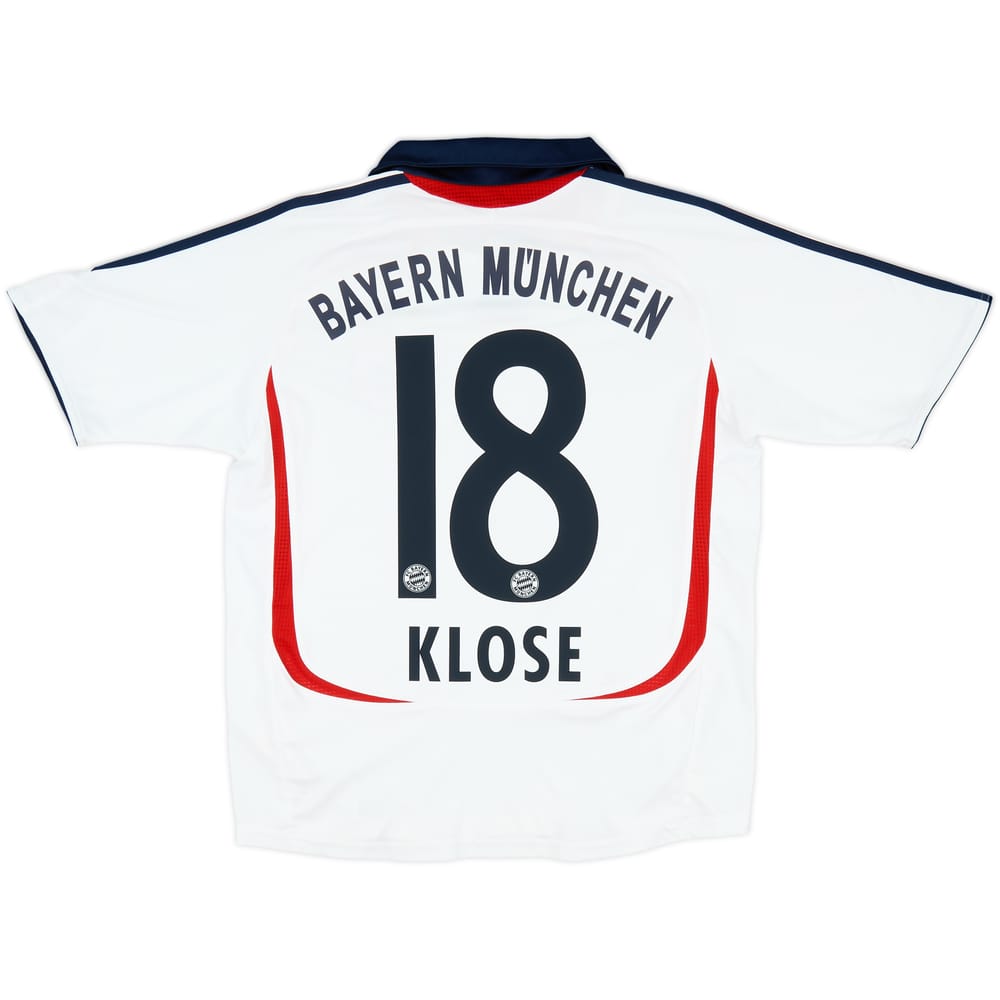 2006-07 Bayern Munich Away Shirt Klose #18 - 8/10 - (L.Boys)