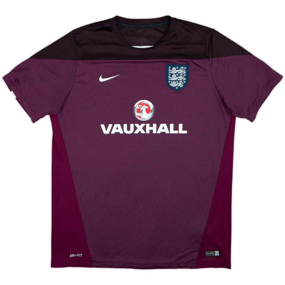 2014-15 England Nike Training Shirt - 6/10 - (XL)