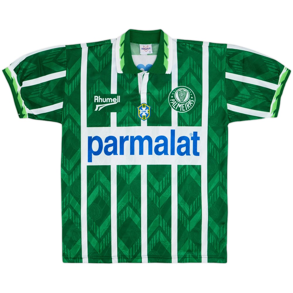 1996 Palmeiras Home Shirt #10 - 9/10 - (L)