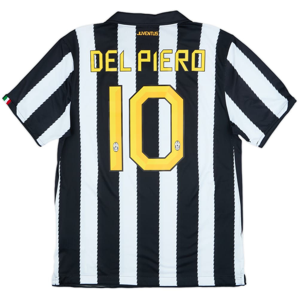 2011-12 Juventus Home Shirt Del Piero #10 - 9/10 - (L)