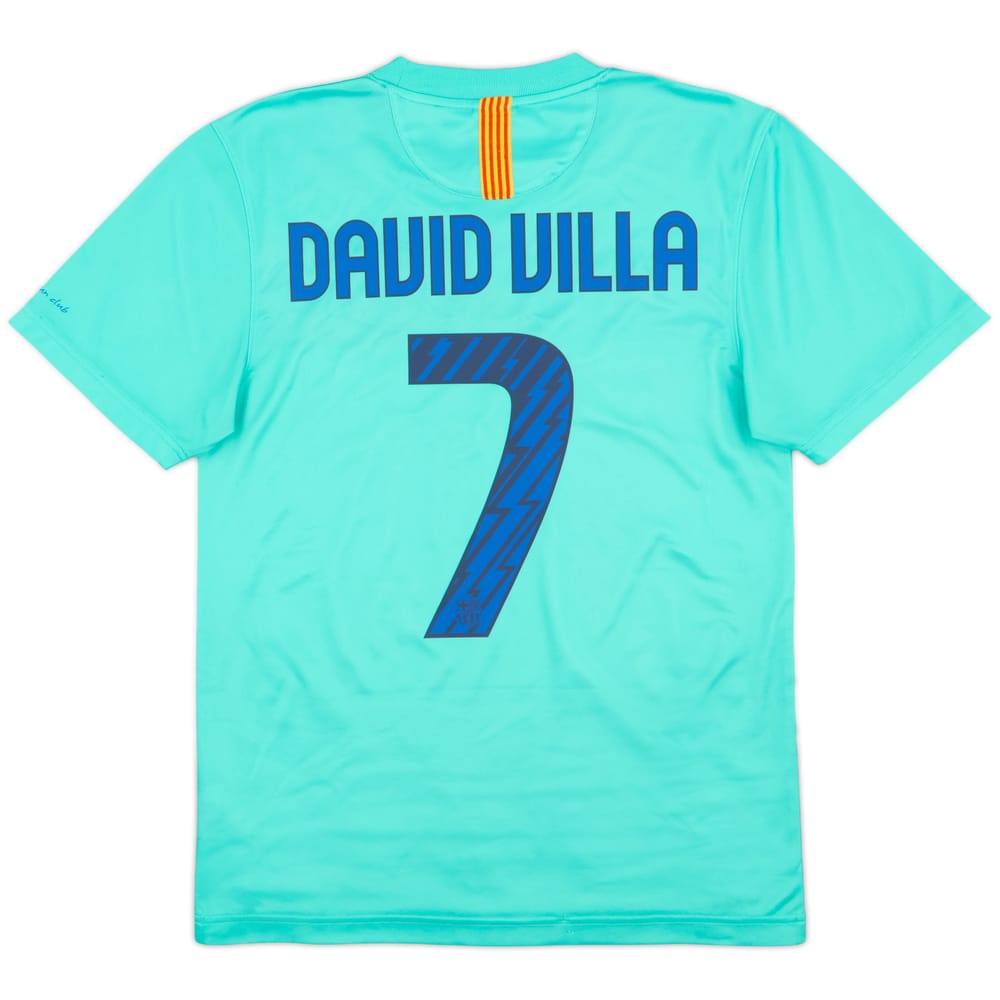 2010-11 Barcelona Basic Away Shirt David Villa #7 - 8/10 - (S)