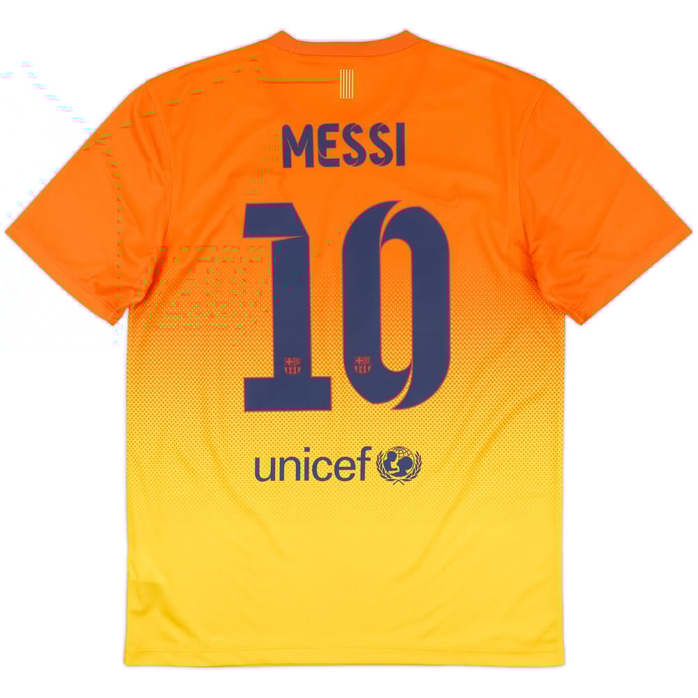 2012-13 Barcelona Basic Away Shirt Messi #10 - 10/10 - (M)