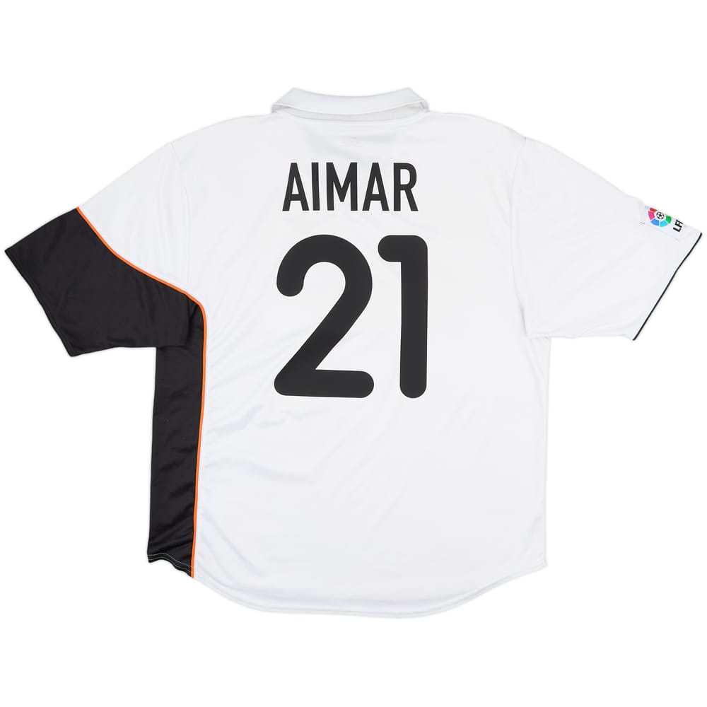 Nike Valencia CF Aimar 21 XL シャツ 2001-02 Valencia Home Shirt Aimar #21 - 6/10 - (XL)