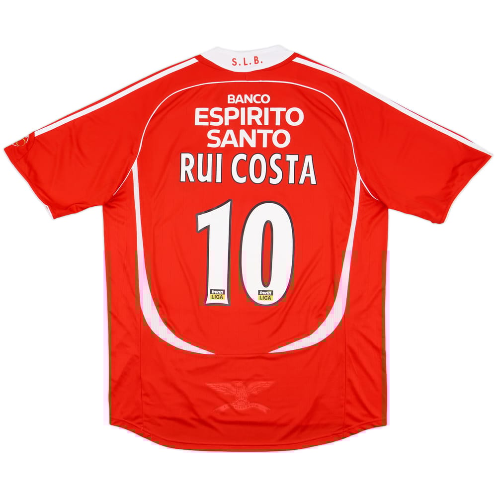 2006-07 Benfica Home Shirt Rui Costa #10 - 8/10 - (XL)