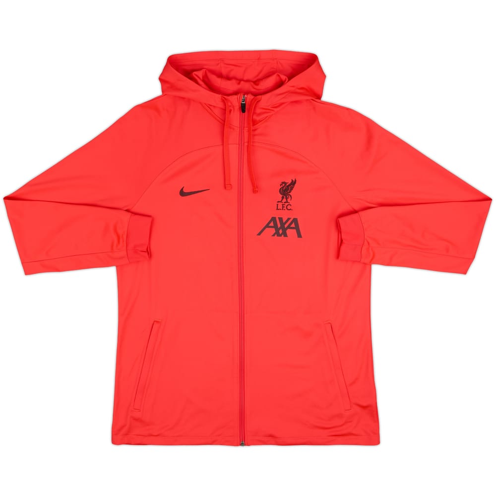 2022-23 Liverpool Nike Hooded Track Jacket - 8/10 - (L)