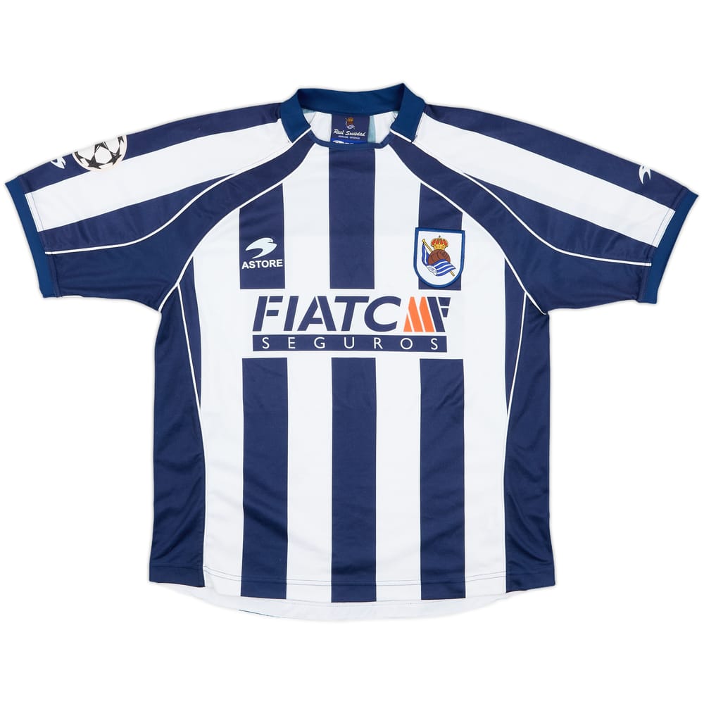 2003-04 Real Sociedad Home Shirt - 8/10 - (M)