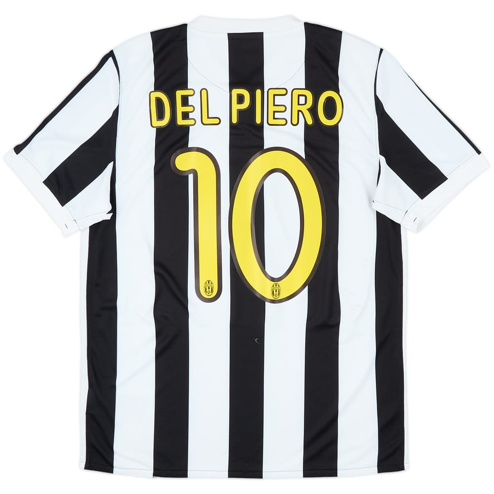 2009-10 Juventus Home Shirt Del Piero #10 - 6/10 - (M)