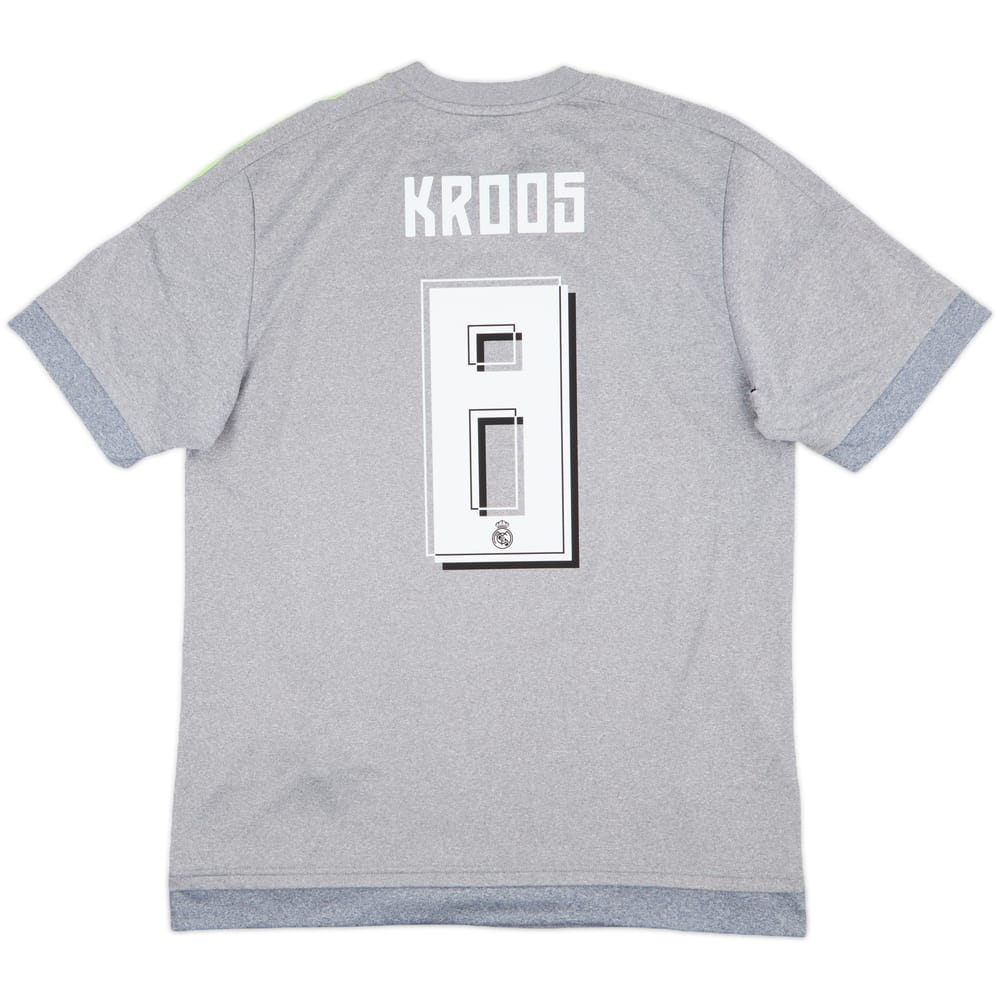 2015-16 Real Madrid Away Shirt Kroos #8 - 6/10 - (L)