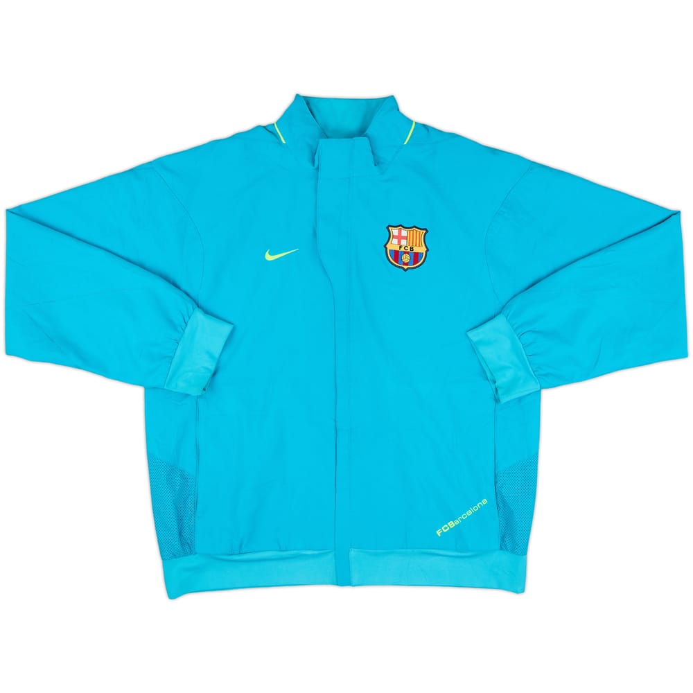 2007-08 Barcelona Nike Track Jacket - 9/10 - (L)