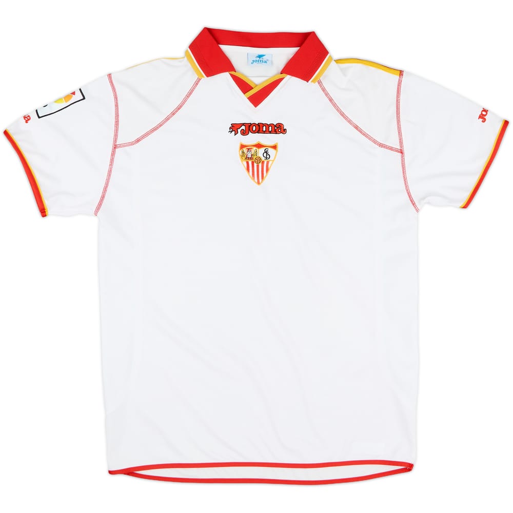 2001-02 Sevilla Home Shirt - 8/10 - (M)