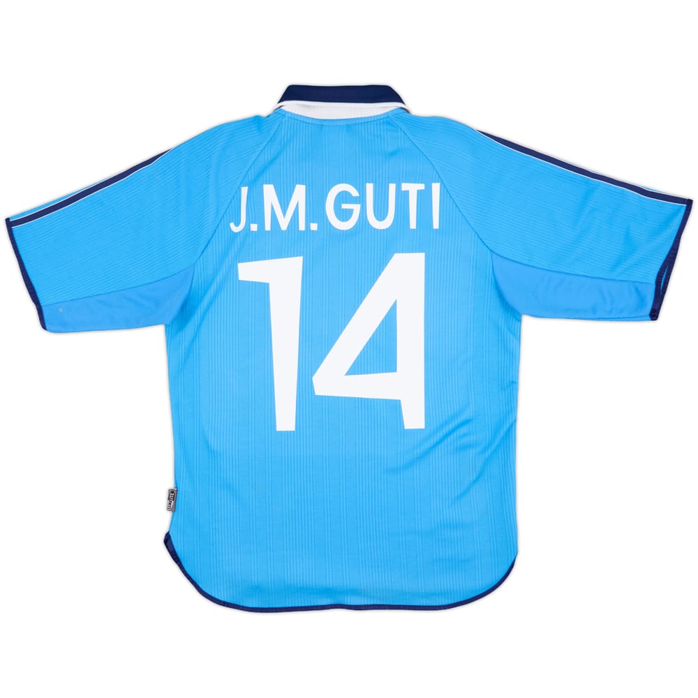 1999-00 Real Madrid Third Shirt J.M.Guti #14 - 8/10 - (S)