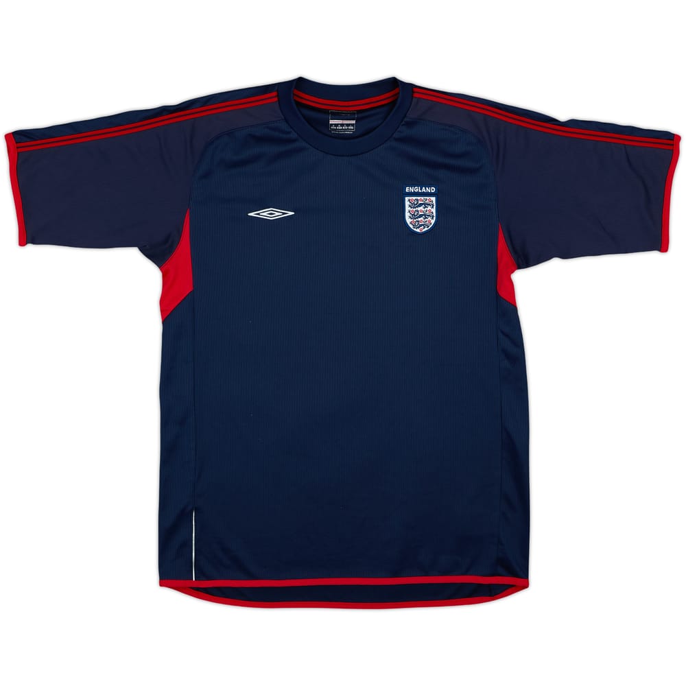 2004-06 England Umbro Training Shirt - 8/10 - (M)