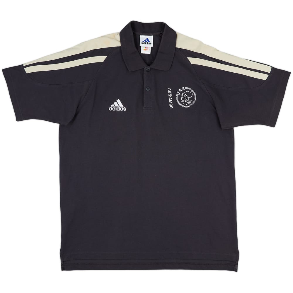 2001-02 Ajax adidas Polo Shirt - 9/10 - (XL)
