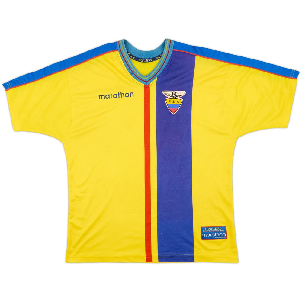 1998-01 Ecuador Home Shirt - 7/10 - (L)