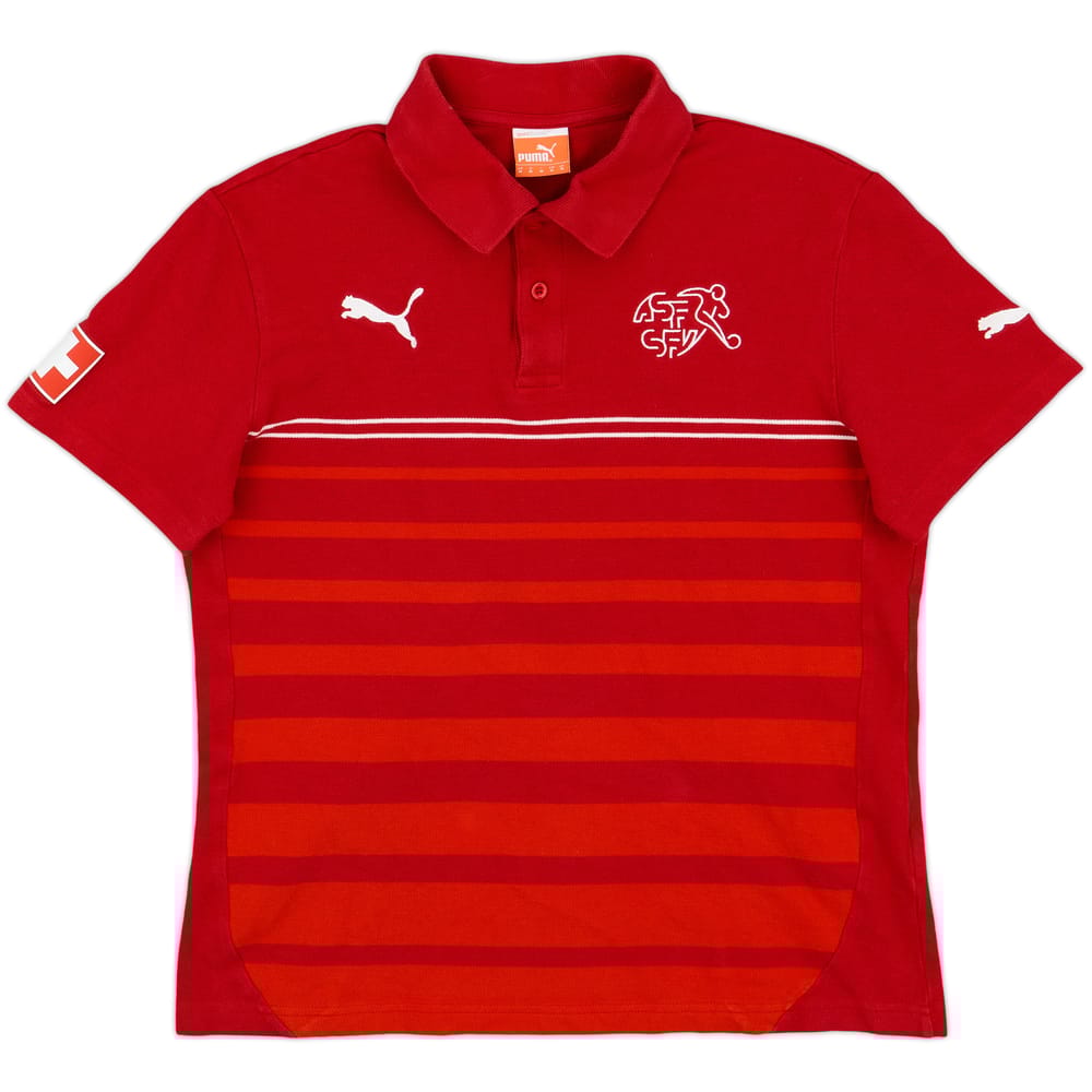 2012-14 Switzerland Puma Polo Shirt - 9/10 - (Women's M)