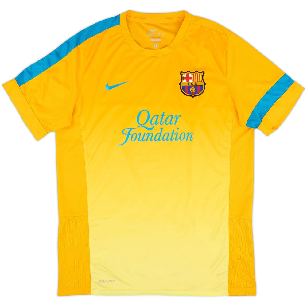 2013-14 Barcelona Nike Training Shirt - 8/10 - (L)