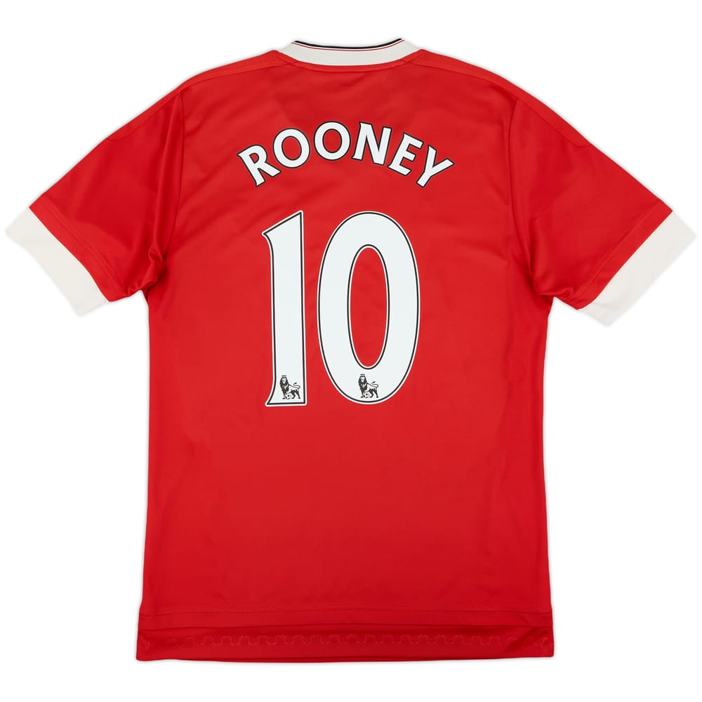 2015-16 Manchester United Home Shirt Rooney #10 - 6/10 - (S)