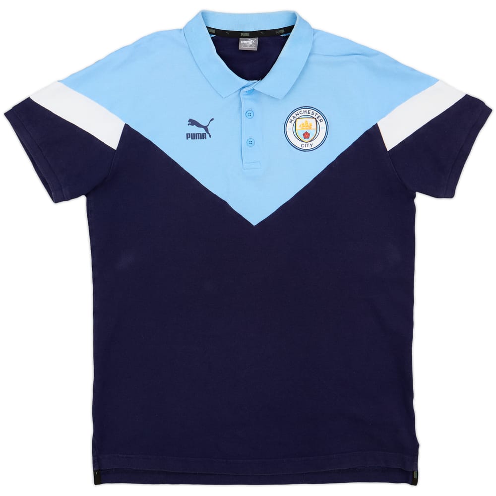2019-20 Manchester City Puma Polo Shirt - 9/10 - (L)