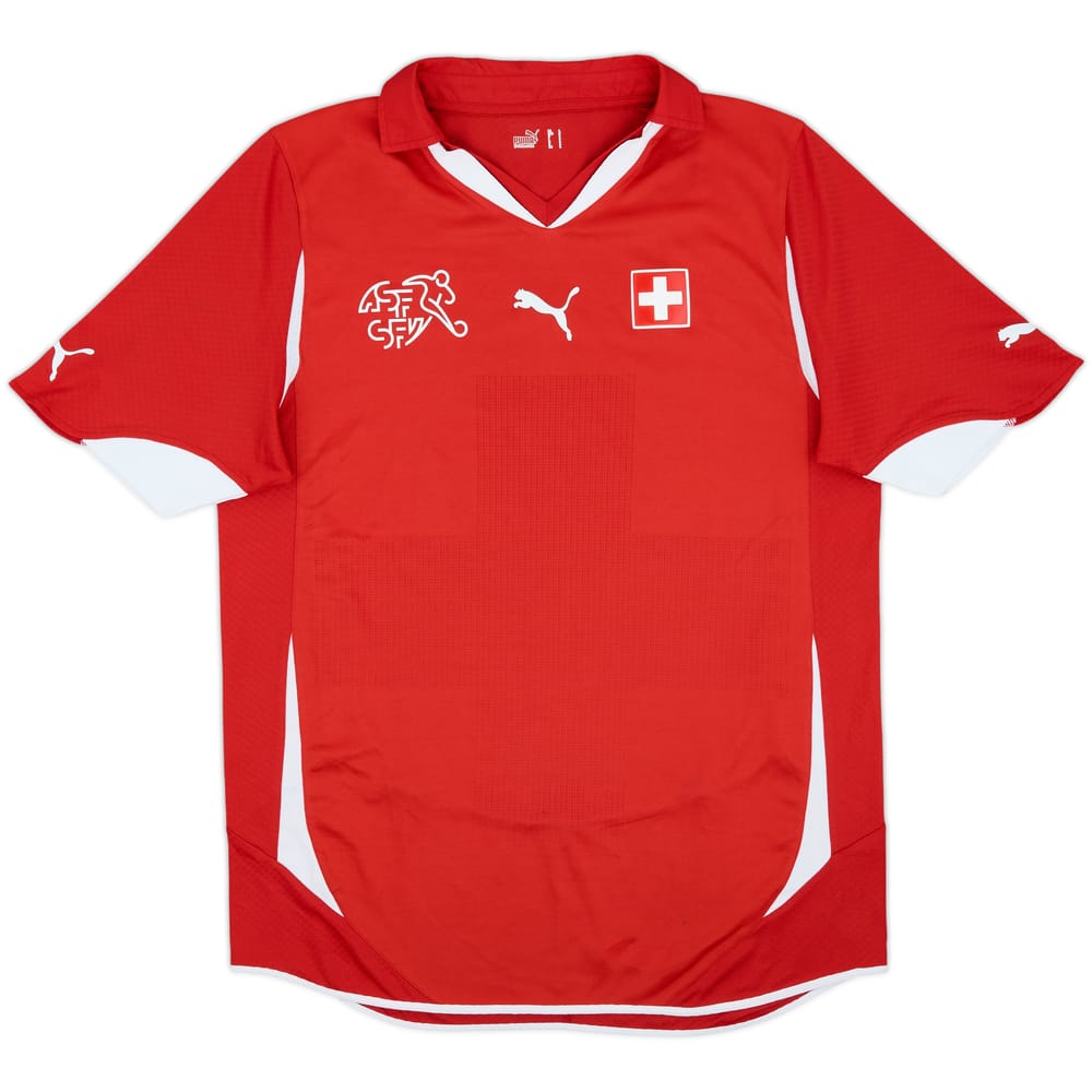 2010-11 Switzerland Home Shirt - 7/10 - (L)
