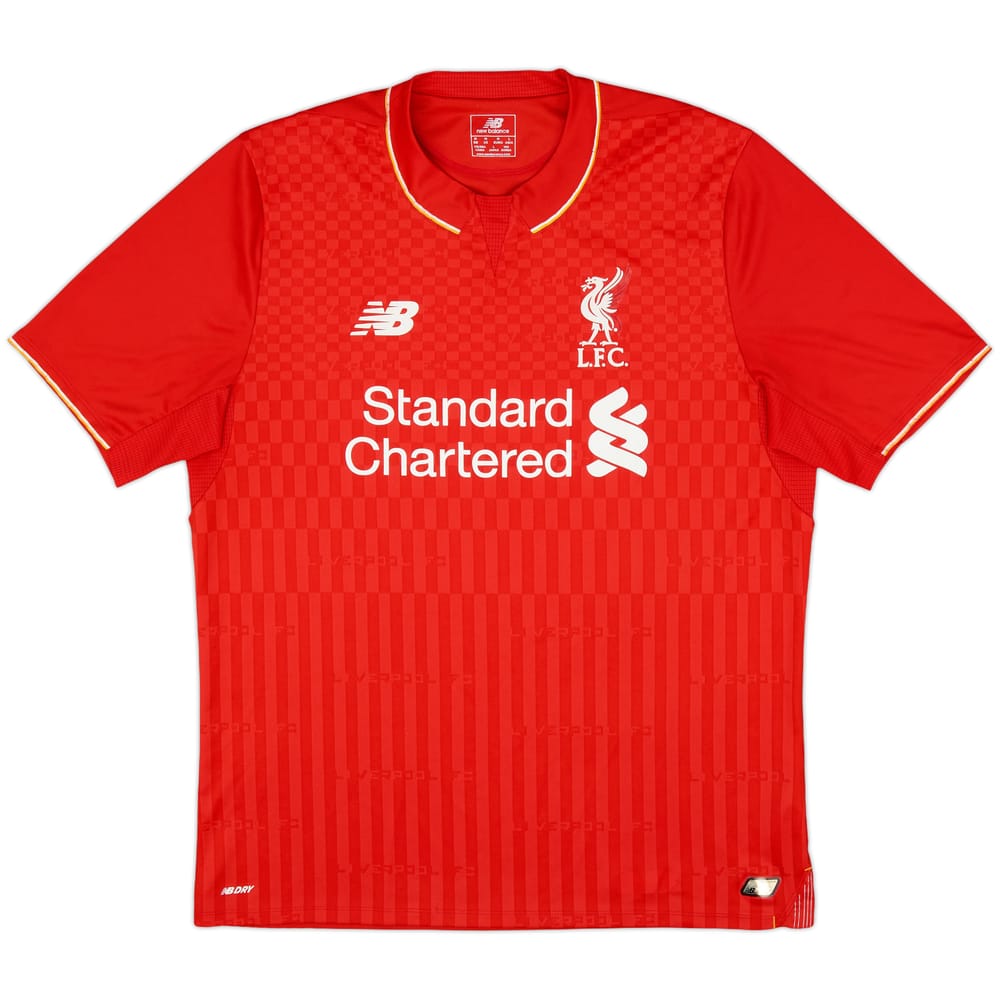 2015-16 Liverpool Home Shirt - 4/10 - (M)