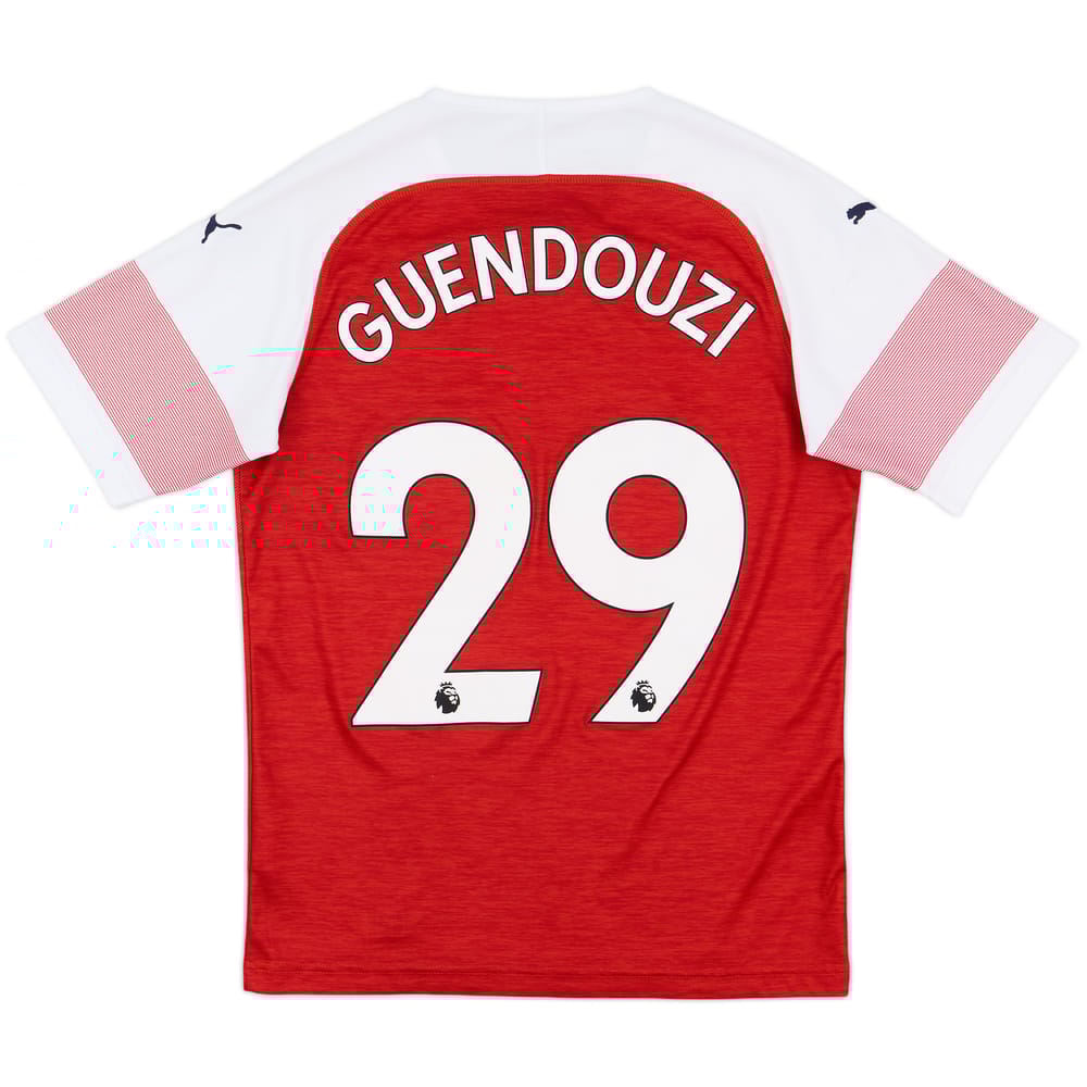 2018-19 Arsenal Home Shirt Guendouzi #29 - 7/10 - (S)