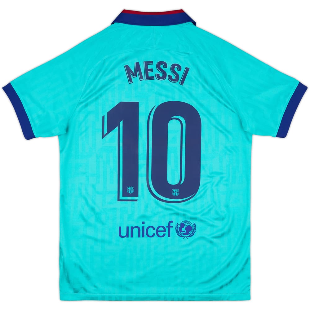 2019-20 Barcelona Third CL Shirt Messi #10 - 9/10 - (M)