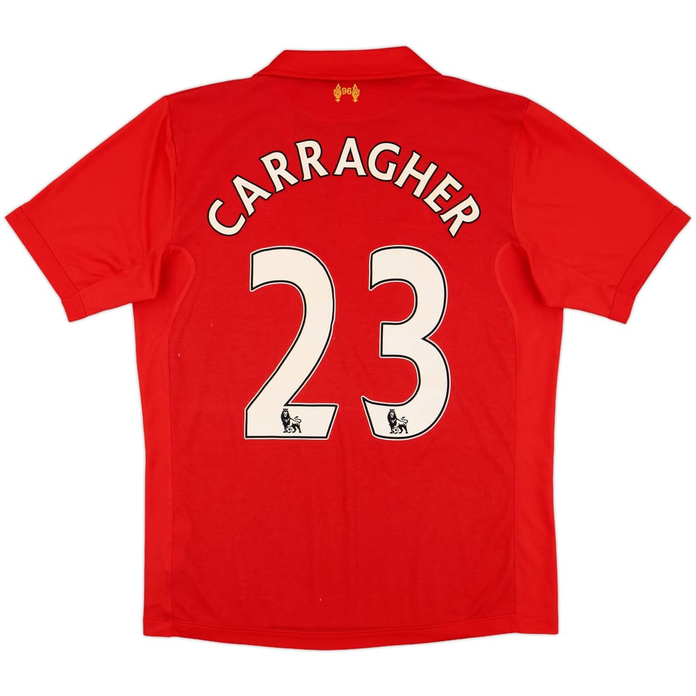 2012-13 Liverpool Home Shirt Carragher #23 - 8/10 - (L)