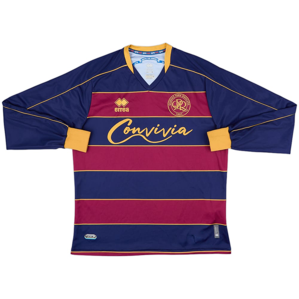 2022-23 QPR Away L/S Shirt - 10/10 - (S)