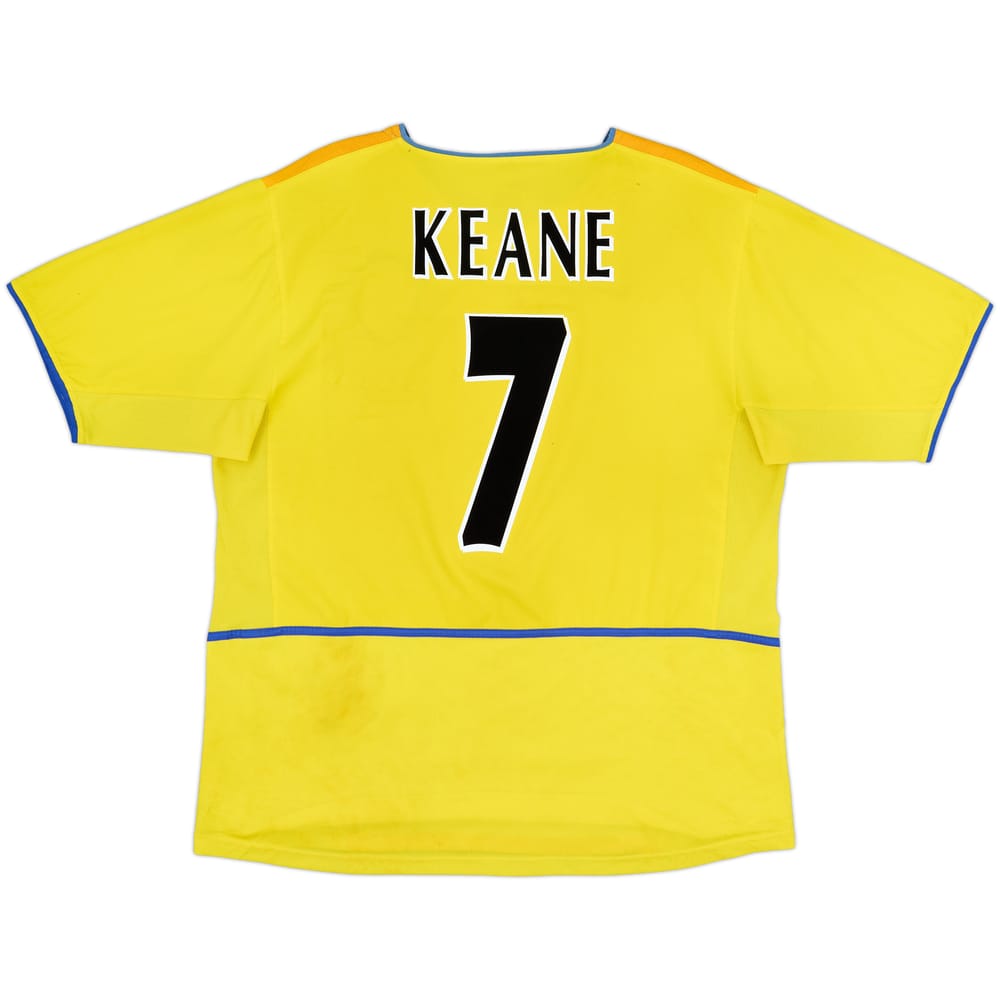 2002-03 Leeds United Away Shirt Keane #7 - 7/10 - (XL)