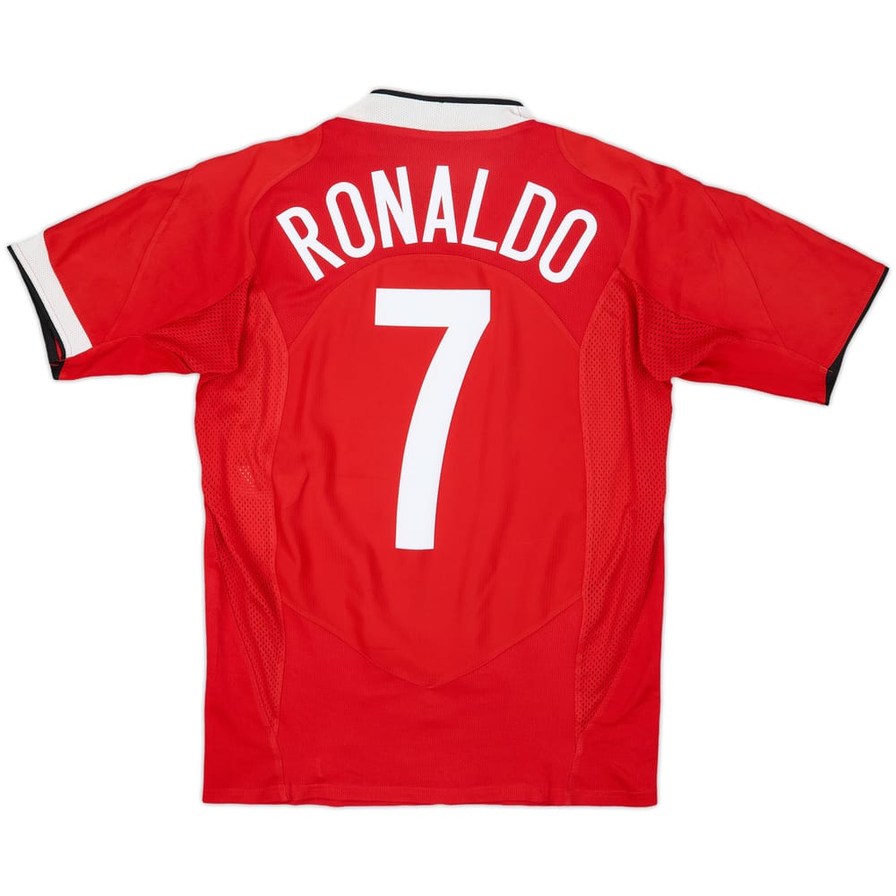 2004-06 Manchester United Home Shirt Ronaldo #7 - 6/10 - (S)