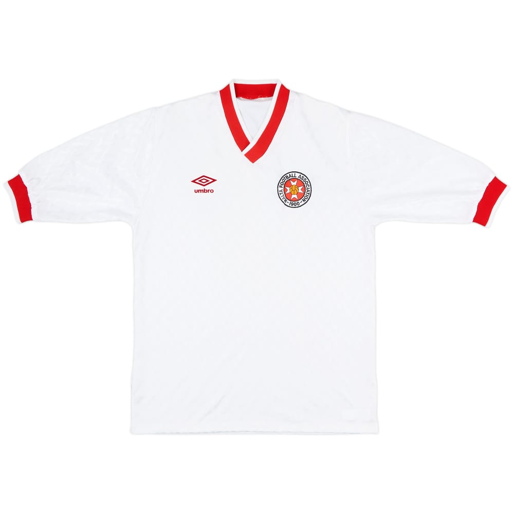 1989-90 Malta Away Shirt - 9/10 - (S)
