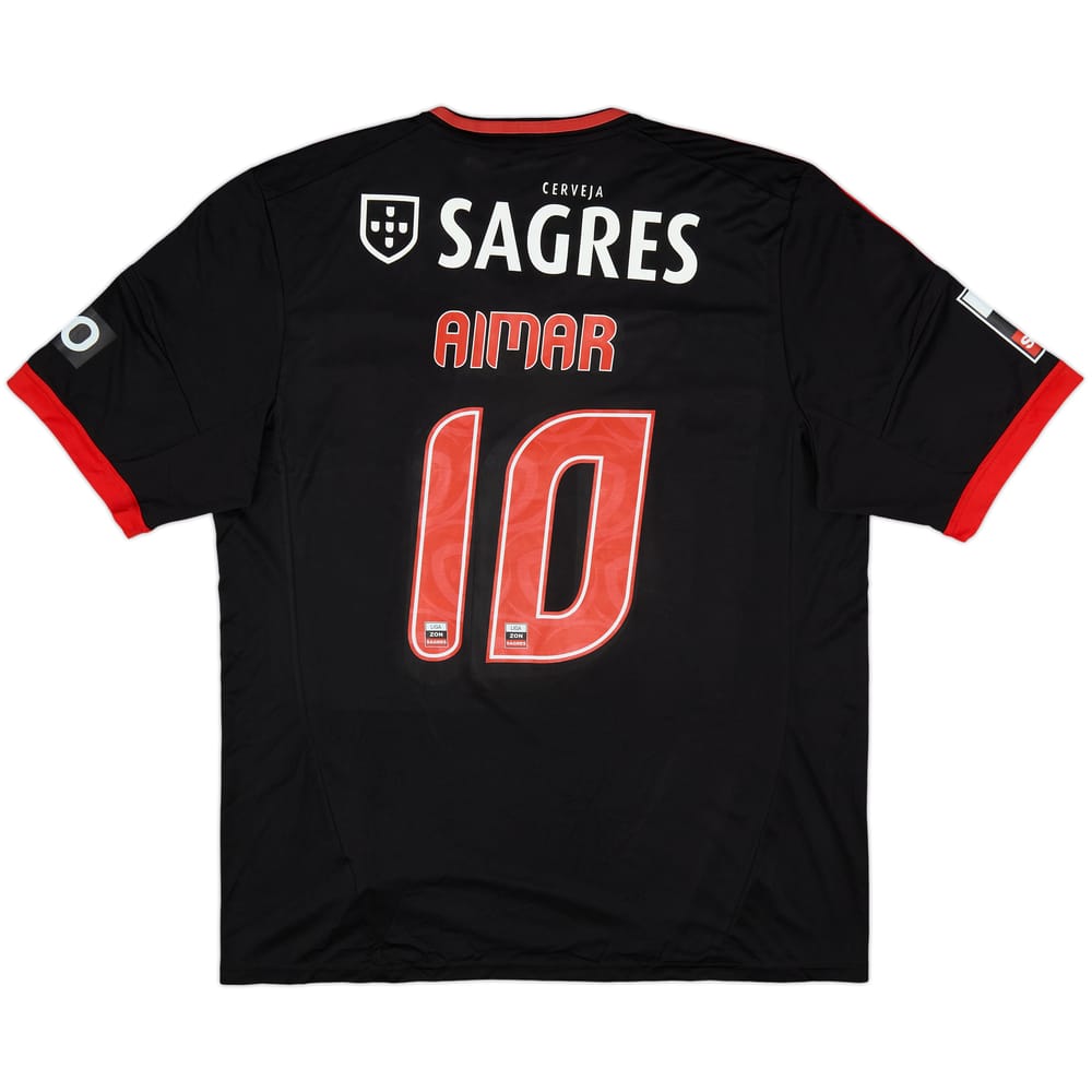2012-13 Benfica Away Shirt Aimar #10 - 5/10 - (XL)