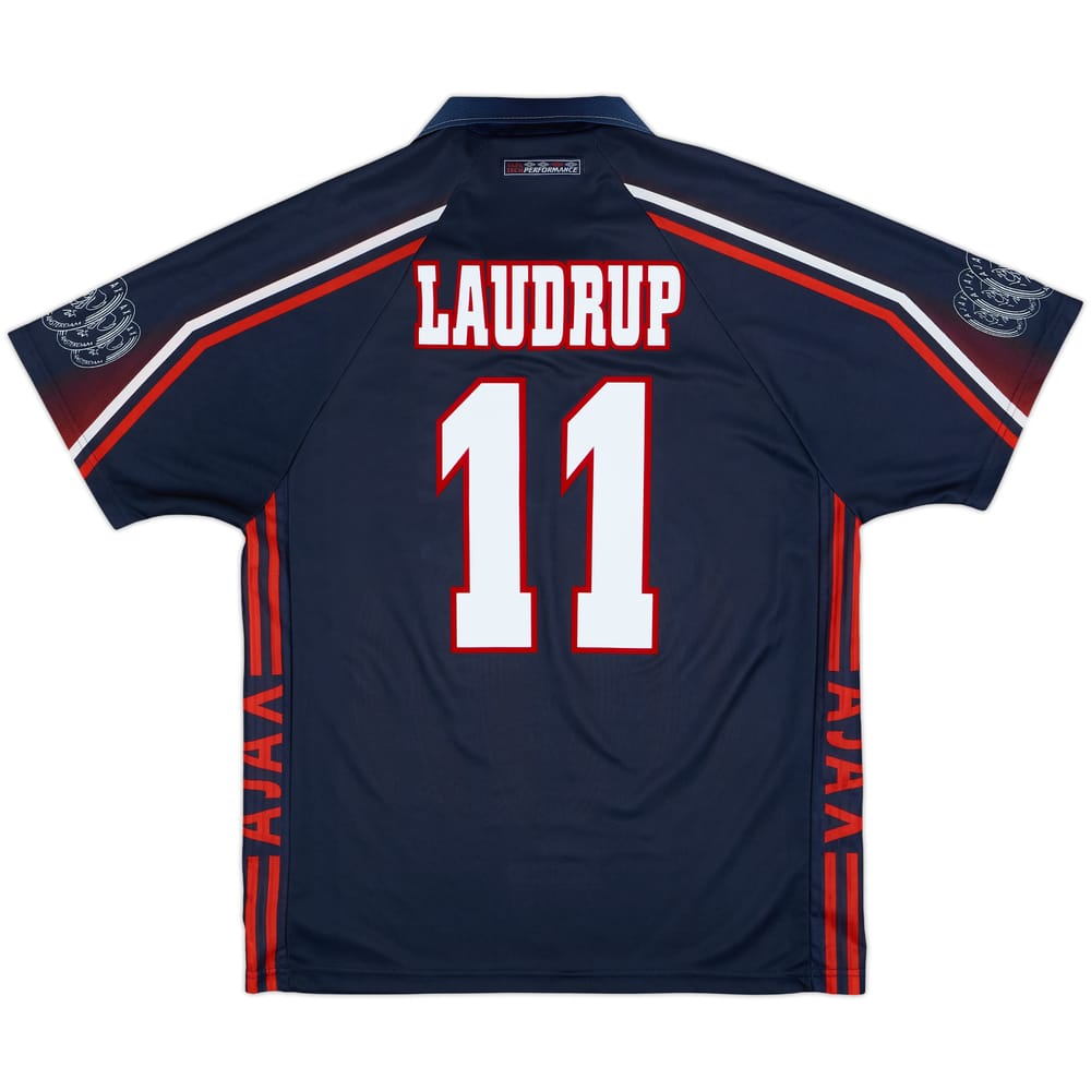 1997-98 Ajax Away Shirt Laudrup #11 - 8/10 - (L)